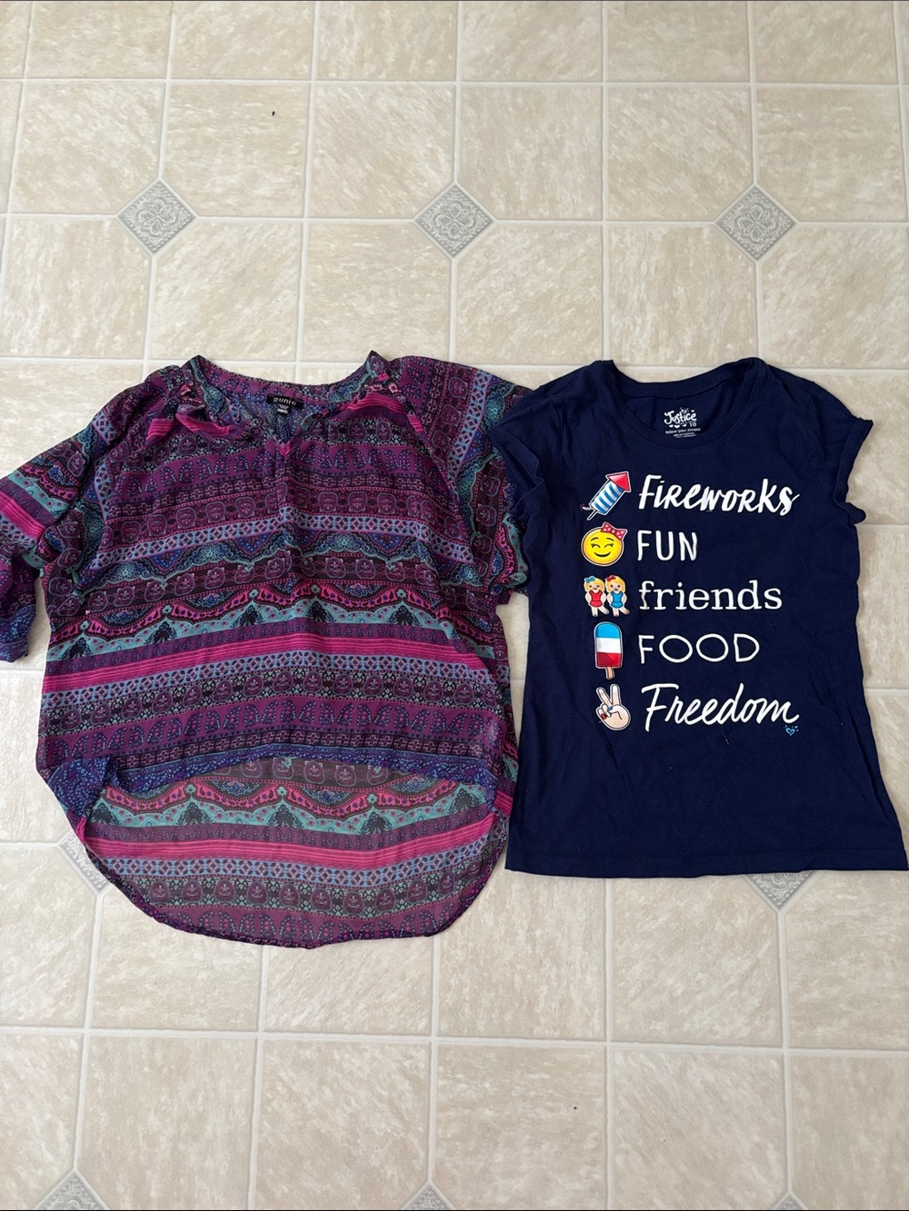 Girls 10 Top Bundle